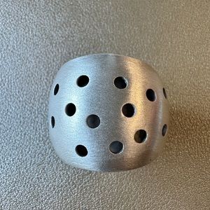 Gorgeous Big and Bold Sterling Silver ring, size 7, 25 g